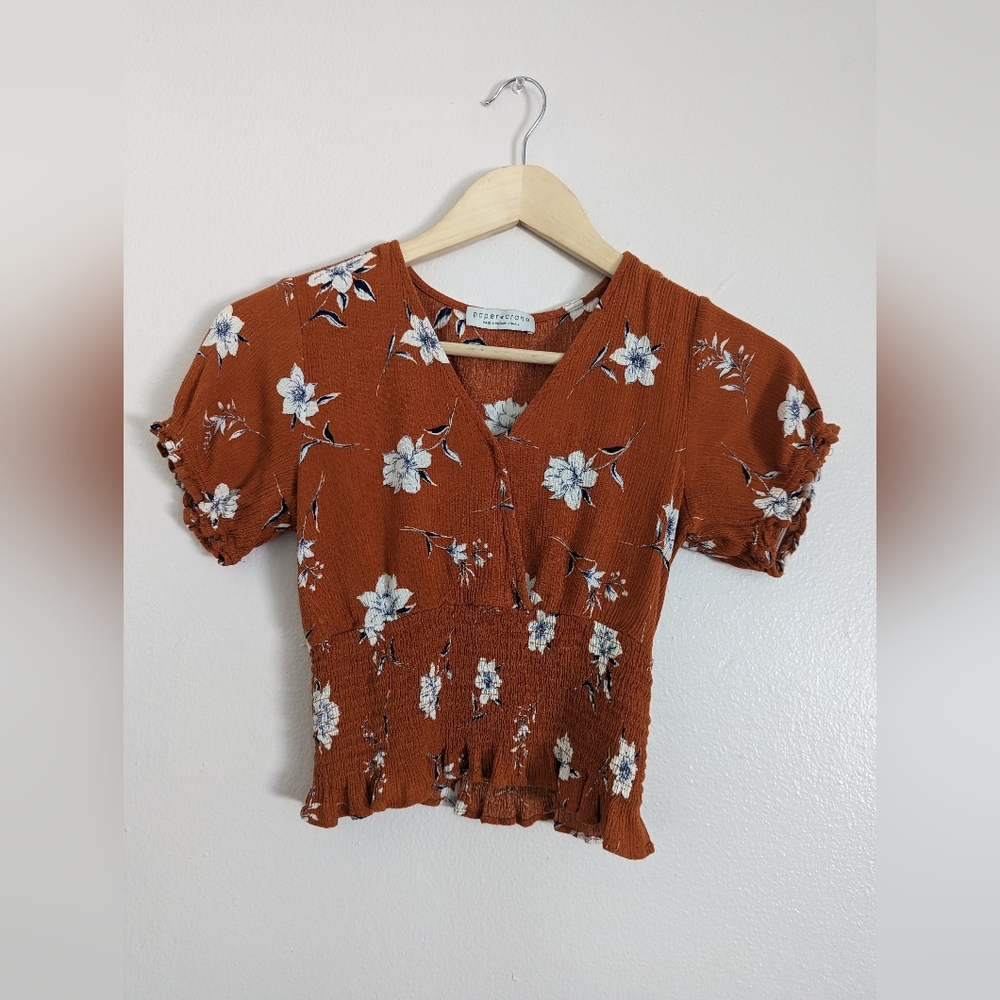 Floral Crop Top